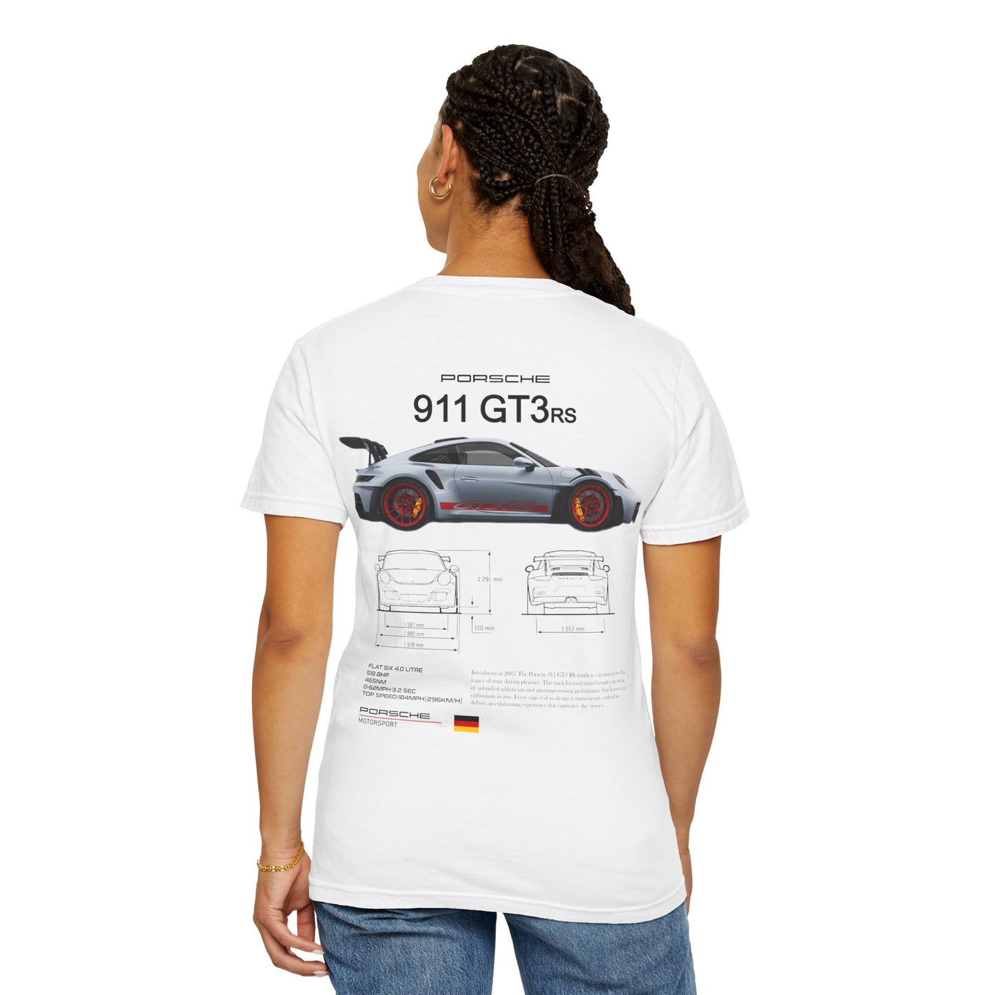 Track Beast - Porsche 911 GT3 RS Iconic Heavyweight T-Shirt