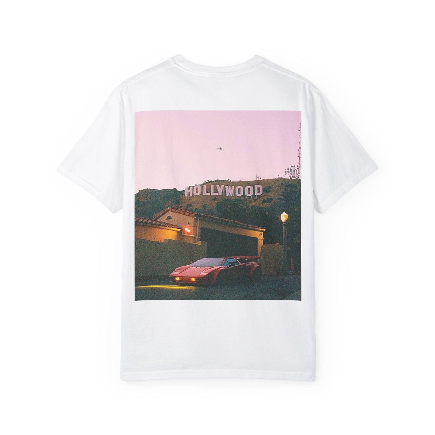 Fast Cars and Hollywood Skyline - Heavyweight T-Shirt